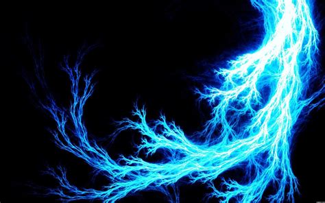 Blue Lightning Wallpaper - WallpaperSafari