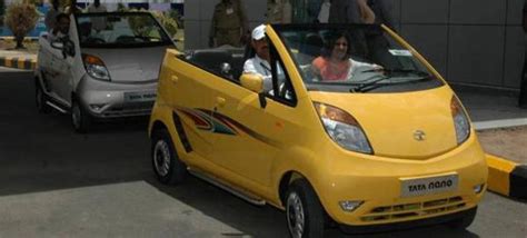 Gujarat transforms Tata Nano into an open-top beach car | CarTrade