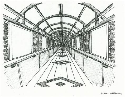 Design & Visualization: SJ18 - Perspective drawings! (One - point ...