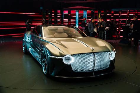 Bentley EXP 100 GT concept is an electric vision of the luxury brand's ...