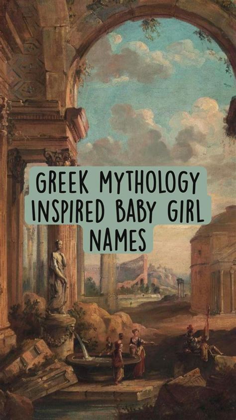 Greek mythology Inspired baby girl names | Traditional baby names, Baby ...