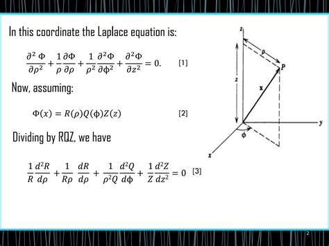 SOLUTION: Physics 231 report classical electrodynamics laplace equation ...