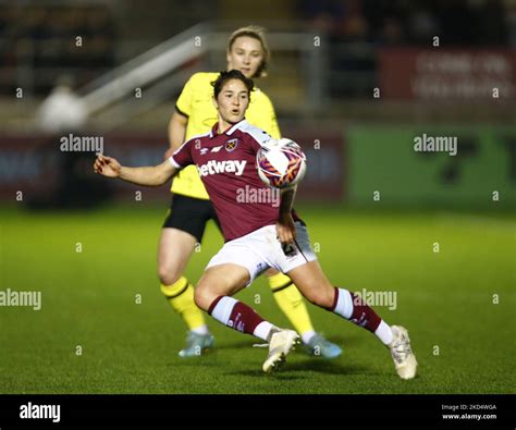 Zaneta Wyne of West Ham United WFC during Barclays FA Women's Super ...