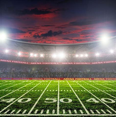 Football Field At Night Wallpaper