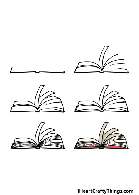 How To Draw An Open Book