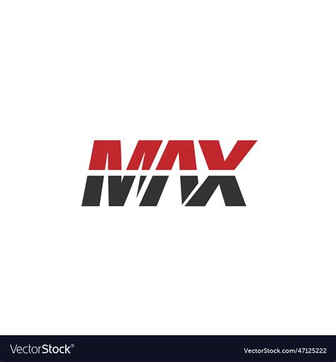 Max logo graphic Royalty Free Vector Image - VectorStock