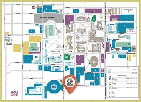 Dorm Mizzou Campus Map