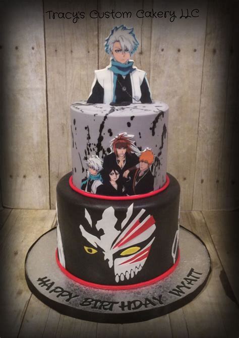 Bleach Anime Cake | Anime cake, Cake designs birthday, Red birthday cakes