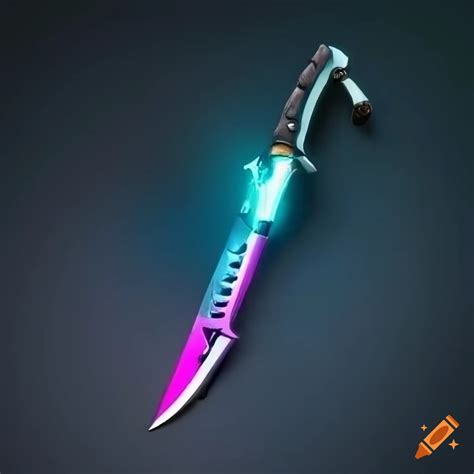 Cyberpunk knife on Craiyon