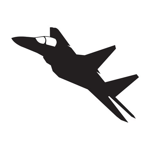 jet fighter silhouette vector design 6233390 Vector Art at Vecteezy