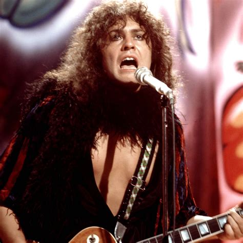 Marc Bolan of T. Rex performing on the British television program, ‘Top ...