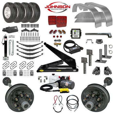 14K-D Dump Trailer Parts Kit - PH520 Hoist | Johnson Trailer Parts