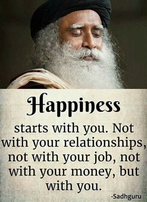 Happiness Sadhguru Quotes - ShortQuotes.cc