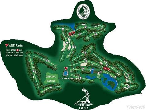 Pinehurst No. 8 - Layout Map | Course Database