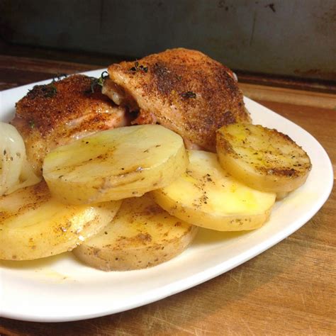 Mau Cocina de Todo: Pollo al Horno con Papas