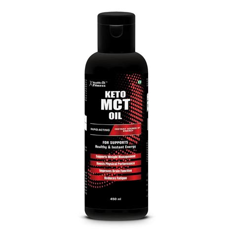 Healthvit Fitness Keto MCT Oil Instant Source of Energy - 450ml