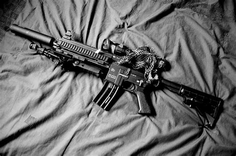 Heckler & Koch 416 weapon gun military rifle ew, m416 HD wallpaper | Pxfuel