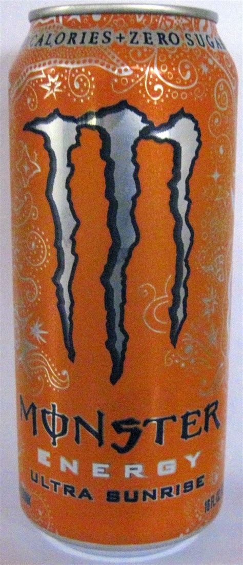 Blonder and Thinnerrr : Energy Drink Review: Monster Ultra Sunrise