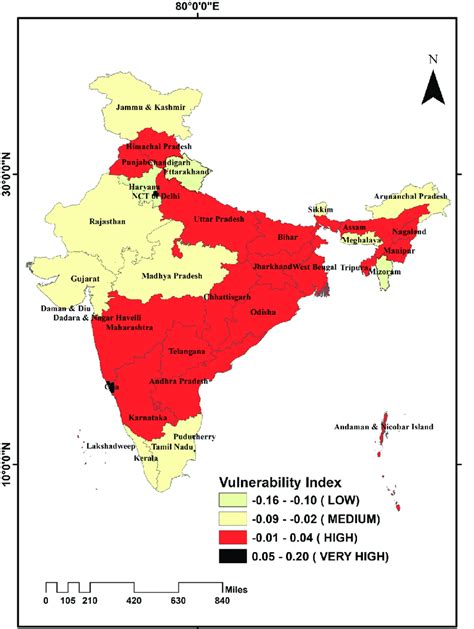 The Choropleth map is showing the VI value distribution in different ...