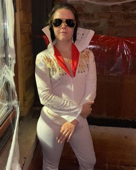 I wanted to share my Elvis costume! It was so fun to be him for a night ...