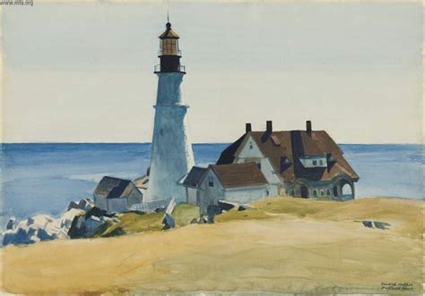 Lighthouse and Buildings, Portland Head, Cape Elizabeth, Maine, 1927 ...