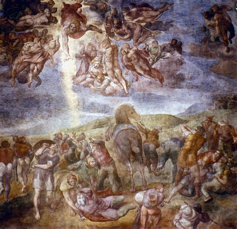 Conversion Of Saint Paul Painting by Michelangelo - Fine Art America