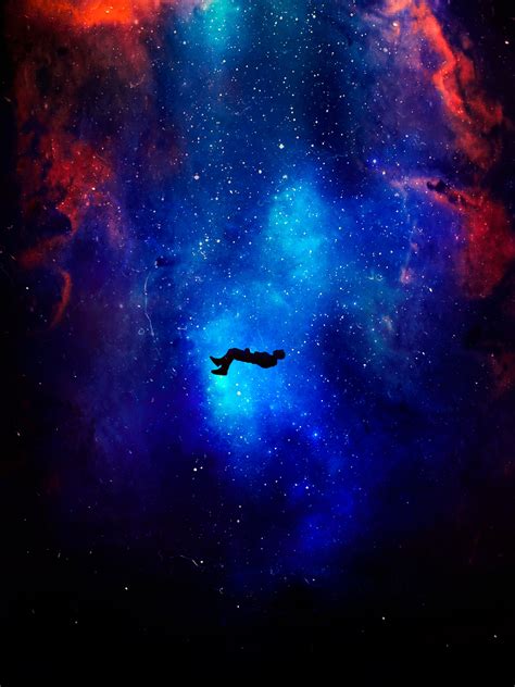 Lost in Space Wallpaper 4K, Alone, Dream, Deep space, Nebula