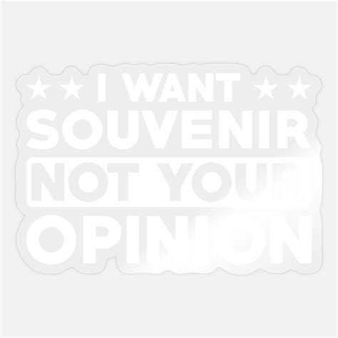 Souvenirs Stickers | Unique Designs | Spreadshirt