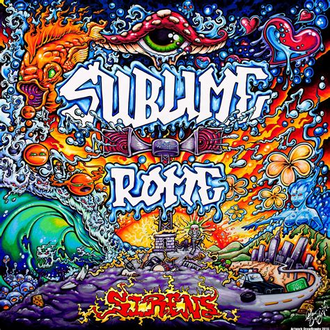 Sublime with Rome Sirens Album Cover Art by Drew Brophy