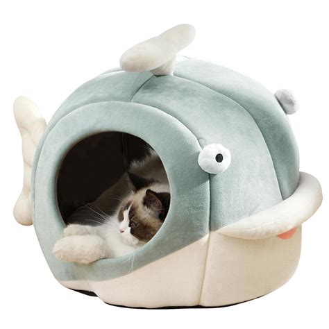 Buy Cat Beds for Indoor Cats - Cat Bed Cave with Removable Washable ...