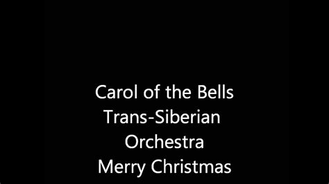 Carol of the Bells - Trans-Siberian Orchestra - Higher Quality Chords ...