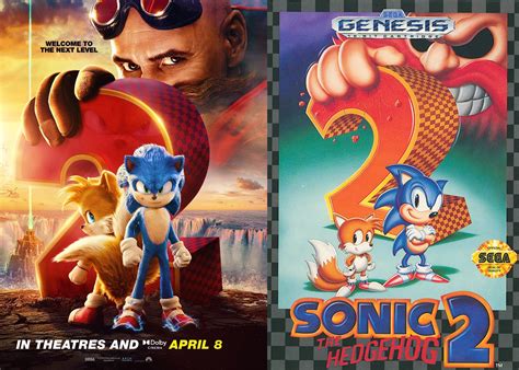 New Sonic 2 Movie Poster Is a Tribute To the Classic Boxart - IGN