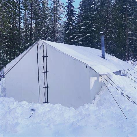 Canvas Winter Tents - FREE SHIPPING | Winter tent, Tent camping ...