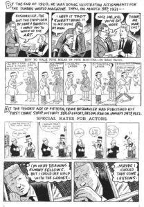 Three Rocks, The Ernie Bushmiller Story – A Sneak Peek at Bill Griffith ...