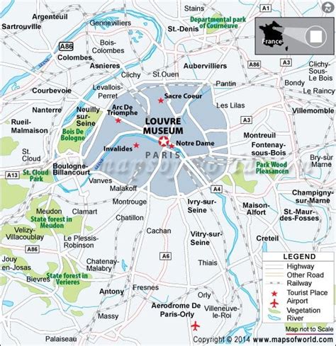 Louvre Museum at Paris, France - Map, Facts, Location, Best time to visit