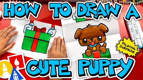 Art For Kids Hub Folding Surprise Puppy / We love art and we love you!.