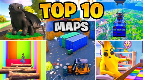 TOP 10 FORTNITE CREATIVE 2.0 MAPS - YouTube