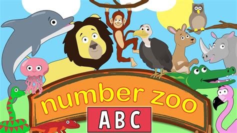 Animal ABC with Number Zoo | Learn the Alphabet With Animals - YouTube