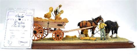 Lot 1074 - Border Fine Arts 'Harvesting', model No.