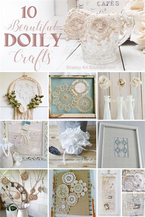 10 Beautiful Doily Craft Projects To Make - Shabby Art Boutique