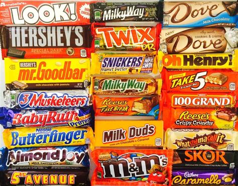 Candy Chocolate Brands Of America 5 - Myadran Info