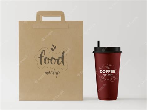 Premium PSD | Coffee cup take away mockup