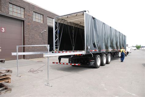 Flatbed Rolling Tarp Systems | Chameleon Innovations