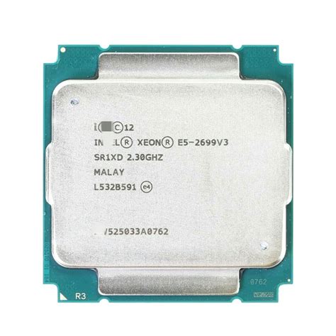 E5 2699 V3 Processor SR1XD 2.3Ghz 18 Core 145W Socket LGA 2011-3 CPU E5 ...