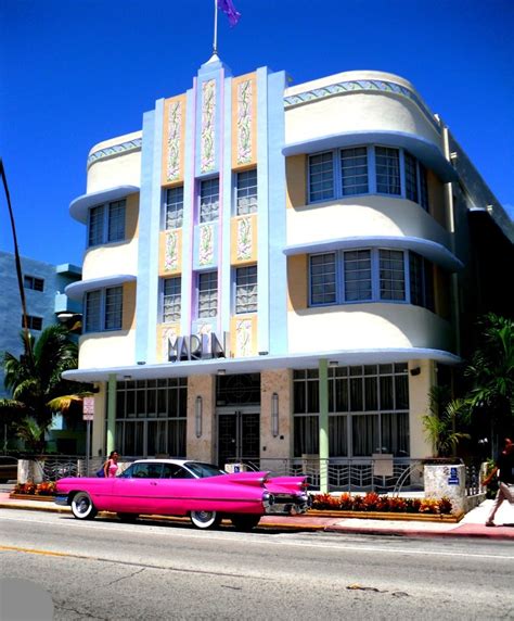 Art Deco Architecture — Marlin Hotel, Miami Beach, Florida via ...