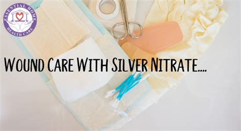 Wound Care With Silver Nitrate