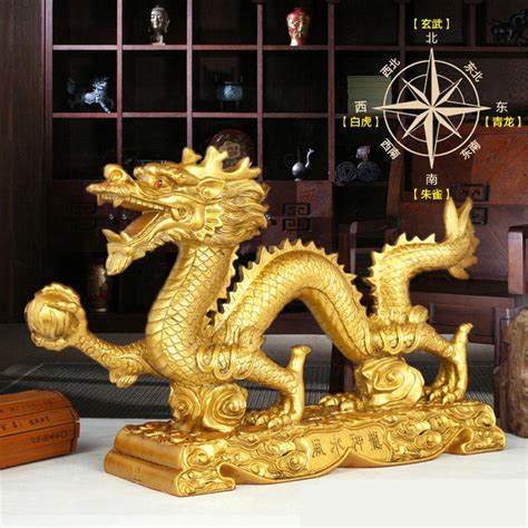 Chinese Dragon Statue