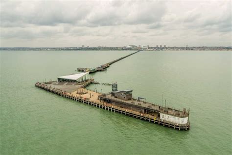 Southend Pier aerial fimling and photography | Visual Air