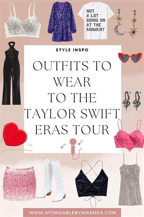 Outfits to Wear to the Taylor Swift Eras Tour - Affordable by Amanda ...