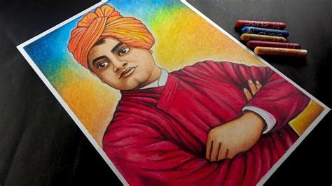 Swami Vivekananda Drawing Tutorial